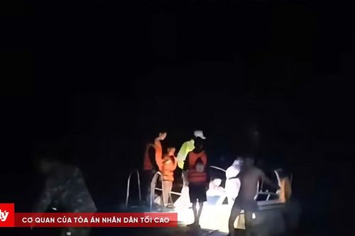 Giông lốc làm lật bè trên vùng biển Ba Hòn, 2 người tử vong