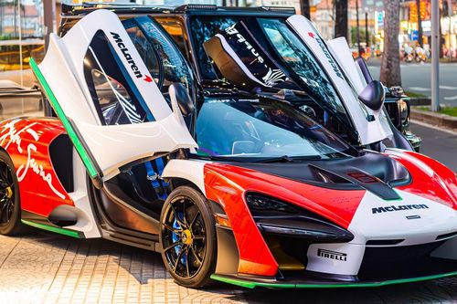 Siêu xe McLaren Senna triệu đô của ông Đặng Lê Nguyên Vũ lộ diện tại Hà Nội