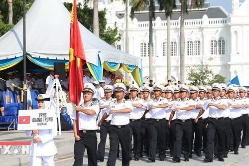 Đoàn Hải quân Nhân dân Việt Nam tham gia diễu binh hữu nghị tại Malaysia