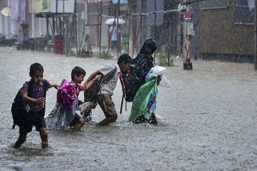 Ấn Độ: Mưa lớn gây tê liệt Mumbai, chính phủ ban bố cảnh báo đỏ
