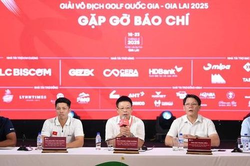 Giải Vô địch Golf Quốc gia - Gia Lai 2025 có 125 vận động viên tham gia tranh tài