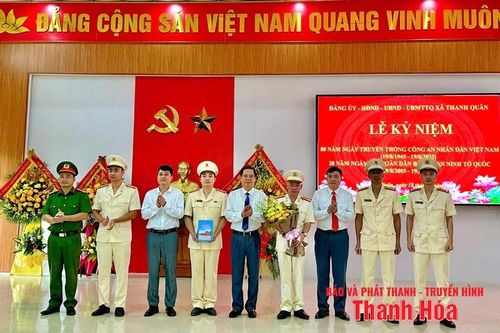 Xã Thanh Quân kỷ niệm 80 năm Ngày truyền thống CAND Việt Nam và 20 năm 'Ngày hội toàn dân bảo vệ ANTQ'