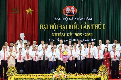 Phát huy tiềm năng, lợi thế, quyết tâm xây dựng xã Xuân Cẩm trở thành phường trước năm 2030