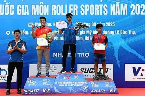 Đoàn Bắc Ninh giành 21 huy chương tại Giải vô địch quốc gia môn Roller sports