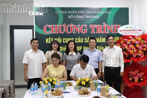 Sở Công Thương kết nối cung cầu sản phẩm OCOP cho các doanh nghiệp
