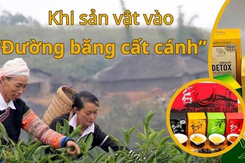 Khi sản vật vào 'đường băng cất cánh'