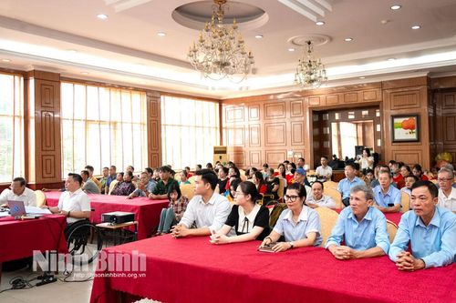 Hội nghị phổ biến thông tin về chủ trương hợp nhất Hội Người khuyết tật