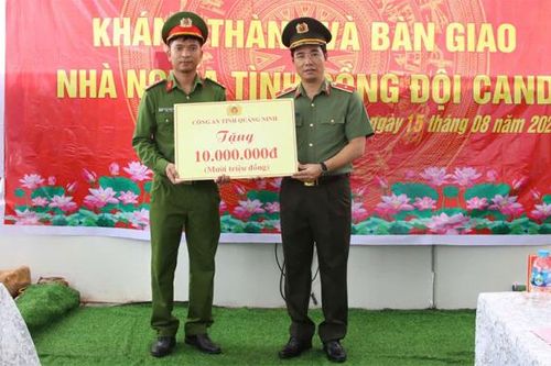 Phát huy truyền thống đơn vị anh hùng, quyết tâm xây dựng Công an Quảng Ninh chính quy, tinh nhuệ, hiện đại, vì nhân dân phục vụ