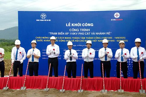 Hà Nội khởi công hai trạm biến áp hiện đại