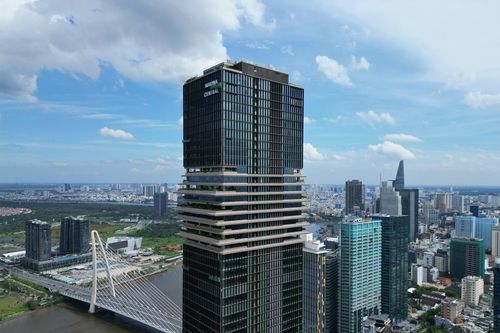 Cận cảnh cao ốc 55 tầng sắp khánh thành thuộc Trung tâm Tài chính quốc tế TP.HCM