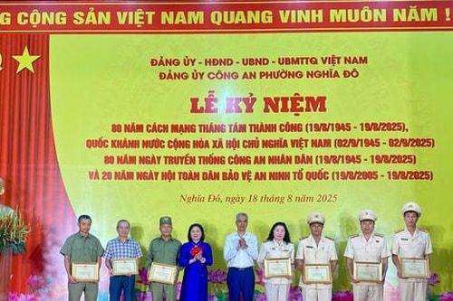 Phường Nghĩa Đô duy trì 14 chuyên đề bảo vệ an ninh