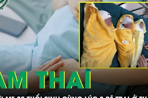 Ca sinh 3 tự nhiên hiếm gặp tại Quảng Trị: Ba bé trai khỏe mạnh chào đời ở tuần thai 34