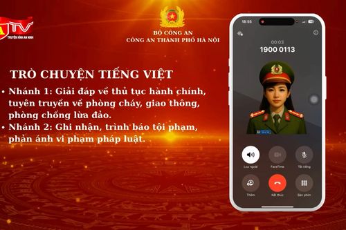 Cầu nối 'số' giữa lực lượng Công an với Nhân dân
