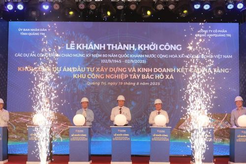 Khởi công khu công nghiệp 1.250 tỷ đồng ở Quảng Trị