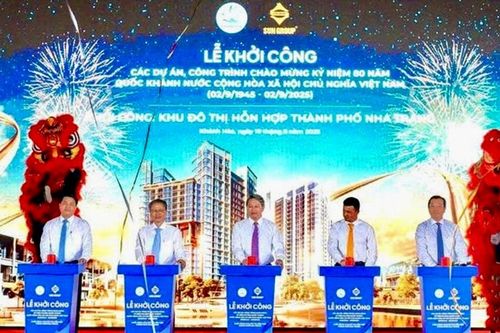 Khánh Hòa: Khởi công nhiều dự án trọng điểm chào mừng 80 năm Quốc khánh 2/9