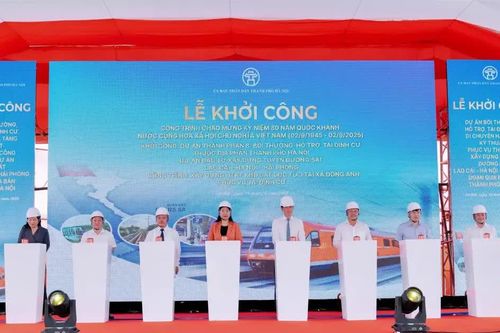 Hà Nội: khởi công khu tái định cư dự án đường sắt Lào Cai – Hà Nội – Hải Phòng