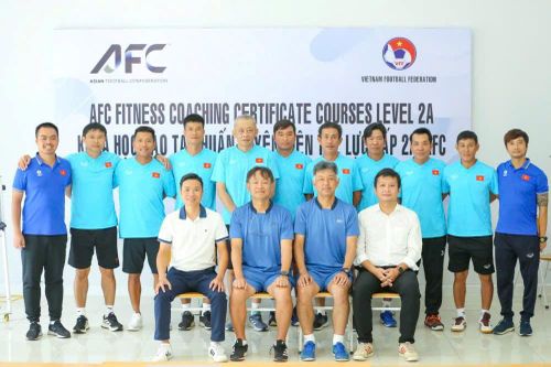 Hai khóa học HLV thể lực của AFC diễn ra tại Bà Rịa (TP Hồ Chí Minh) trong tháng 8