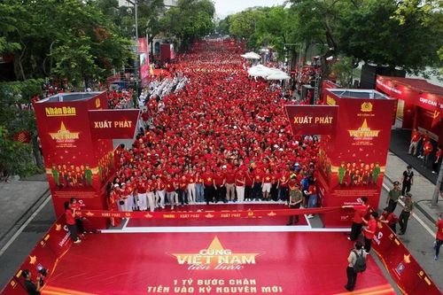 Những con số ấn tượng của chương trình đi bộ 'Cùng Việt Nam tiến bước'