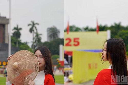 Quảng trường Ba Đình rực rỡ trong những ngày cận kề Quốc khánh 2/9