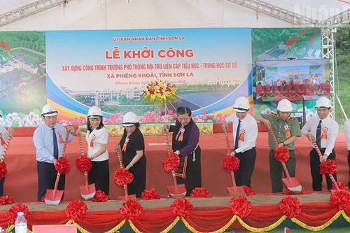 Sơn La khởi công, khánh thành các công trình chào mừng Quốc khánh 2/9