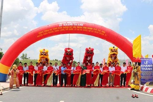 Khánh thành công trình giao thông kết nối vùng tại tỉnh Vĩnh Long