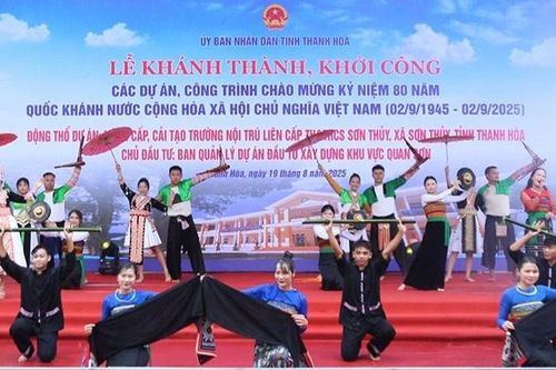 Thanh Hóa: Hơn 100 tỷ đồng nâng cấp, cải tạo trường phổ thông dân tộc nội trú liên cấp ở xã biên giới Sơn Thủy
