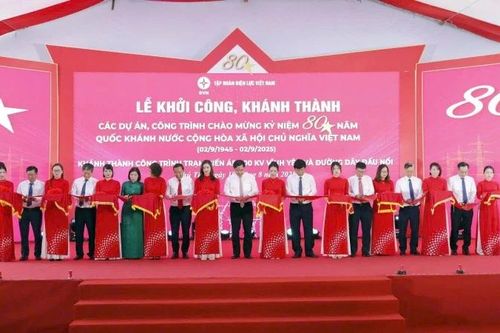 Trạm biến áp 500kV Vĩnh Yên đáp ứng nhu cầu điện của các khu công nghiệp