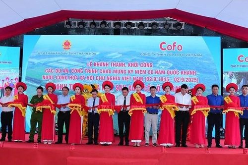 Khánh thành nhà máy sản xuất lốp ô-tô Radial ở Thanh Hóa