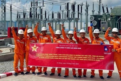 EVNSPC hoàn thành hai công trình trọng điểm dịp Quốc khánh 2/9