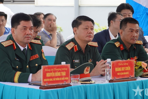 Thượng tướng Nguyễn Hồng Thái dự lễ khánh thành Dự án Nhà máy điện gió Hải Anh