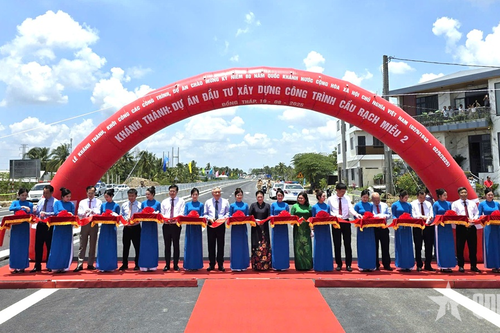 Khánh thành công trình cầu Rạch Miễu 2