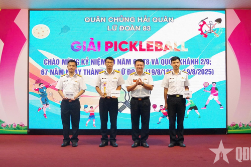 Lữ đoàn 83 (Quân chủng Hải quân) sôi nổi các hoạt động chào mừng kỷ niệm Quốc khánh 2-9