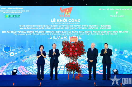 Hà Nội: Khởi công Khu công nghệ cao sinh học 7.400 tỷ đồng