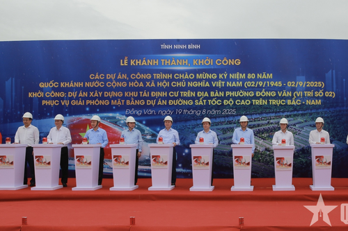 Ninh Bình khởi công, khánh thành 4 dự án, công trình chào mừng 80 năm Quốc khánh