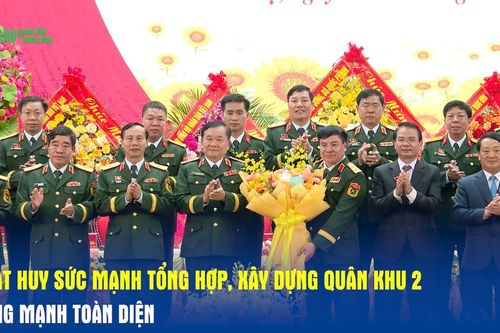 Phát huy sức mạnh tổng hợp, xây dựng Quân khu 2 vững mạnh toàn diện