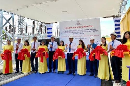 Khánh thành đường dây 110kV Tuy Hòa 2-Phú Hòa