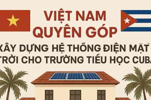Tiếp tục cuộc vận động 'Ánh Mặt trời không biên giới' dành cho Cuba