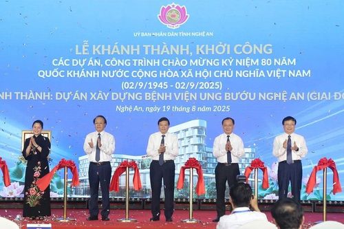 Khánh thành Bệnh viện Ung bướu Nghệ An giai đoạn 2