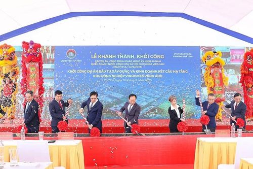 Đồng loạt khởi công 3 công trình trọng điểm ở Hà Tĩnh
