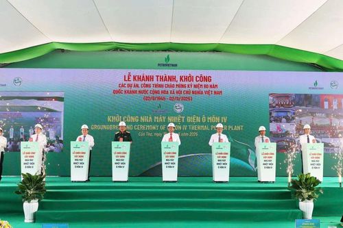 Khởi công Nhà máy Nhiệt điện Ô Môn IV hơn 27.600 tỷ đồng ở Cần Thơ