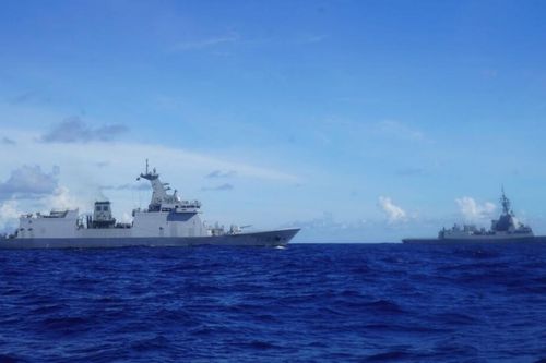 Các tàu chiến của Philippines, Australia và Canada có hành động chung trên Biển Đông