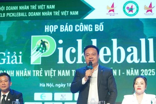 1,5 tỷ đồng tiền thưởng tại giải Pickleball Doanh nhân trẻ Việt Nam