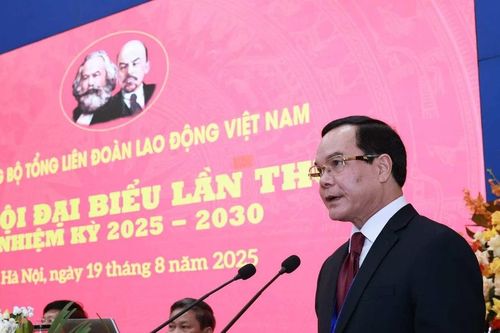 Ông Nguyễn Đình Khang giữ chức Bí thư Đảng ủy Tổng Liên đoàn Lao động Việt Nam
