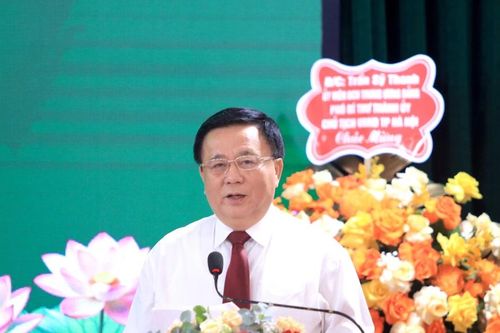 Ông Nguyễn Xuân Thắng dự Đại hội Đảng bộ xã Bích Hào