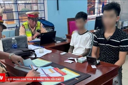 Bắt giữ 2 thanh niên dương tính với ma túy lái ô tô bỏ chạy