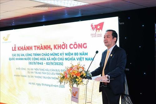 Tổng công ty Bưu điện Việt Nam khởi công Dự án 'Nền tảng hậu cần Bưu điện' và 'Trung tâm dữ liệu Tổng Công ty'