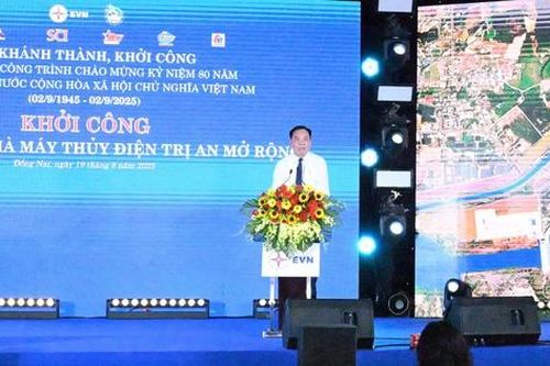 Đồng Nai khởi công Nhà máy Thủy điện Trị An mở rộng hơn 3.900 tỷ đồng