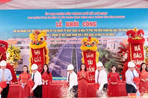TP Hồ Chí Minh: Khởi công hai dự án trọng điểm giảm ùn tắc, tăng năng lực logistics