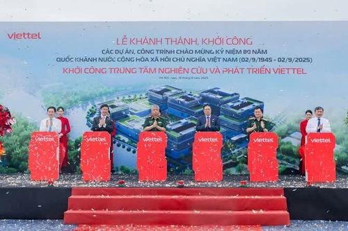 Viettel khởi công hai công trình trọng điểm quốc gia