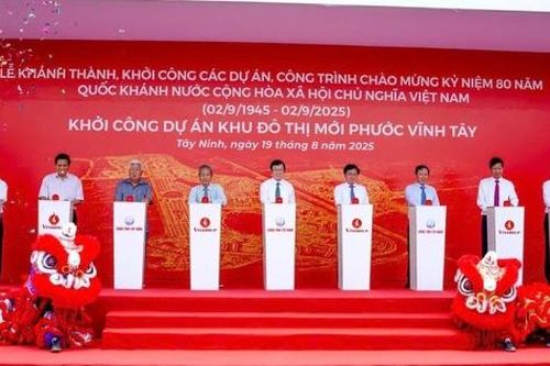 Tây Ninh: Khởi công 3 dự án công nghiệp, giao thông, đô thị gần 90.000 tỷ đồng